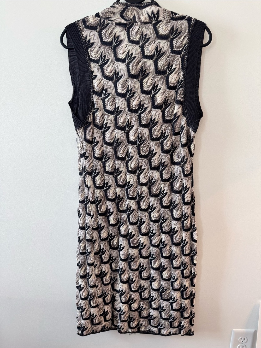 Missoni Sleeveless Cowl-Neck Knit Midi Dress - Picture 5 of 5
